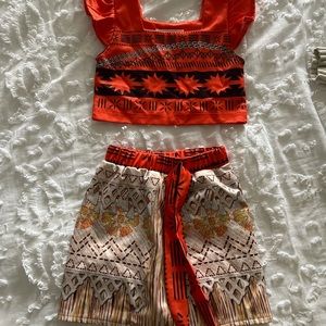 Moana custom made set